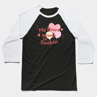 My Heart Belongs To Soobin TXT Baseball T-Shirt